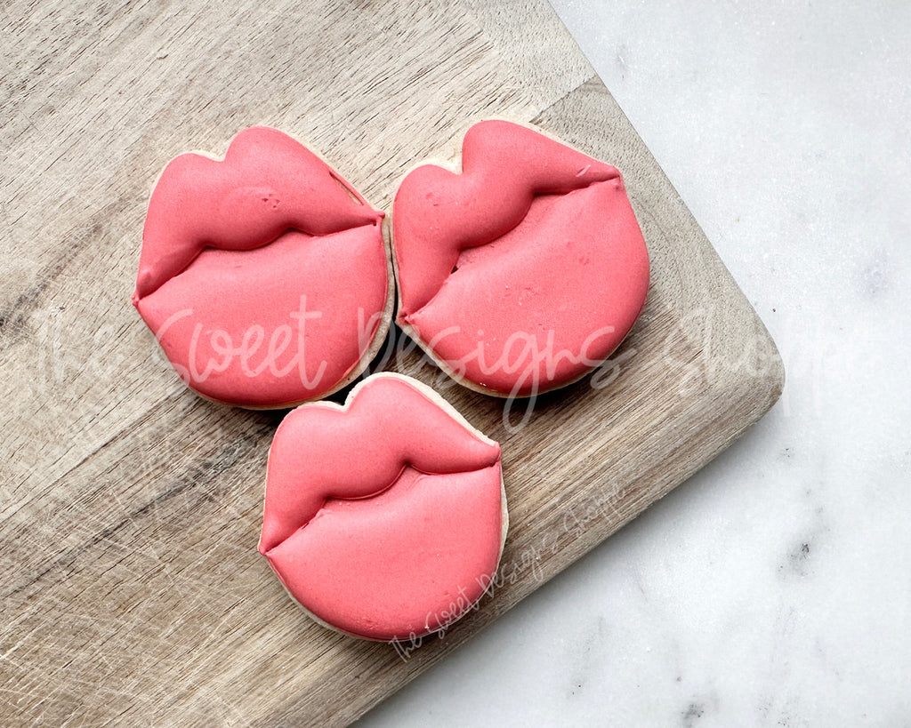 Cookie Cutters - Chunky Lips - Cookie Cutter - The Sweet Designs Shoppe - - ALL, chunky, Cookie Cutter, kiss, Lips, new, Promocode, STL, valentine, Valentines, valentines chunky