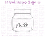 Cookie Cutters - Chunky Milk - Cookie Cutter - The Sweet Designs Shoppe - TSDS - - ALL,beverage,beverages,chrismtas beverage,Christmas,Christmas / Winter,christmas 2026,Christmas Snack tree,chunky milk,Cookie Cutter,Food & Beverages,Food and Beverage,Milk,new,Promocode,STL