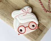 Cookie Cutters - Chunky Mrs. Claus Face - Cookie Cutter - The Sweet Designs Shoppe - TSDS - - advent,Advent Calendar,ALL,Christmas,Christmas / Winter,Christmas Cookies,Cookie Cutter,Promocode,STL