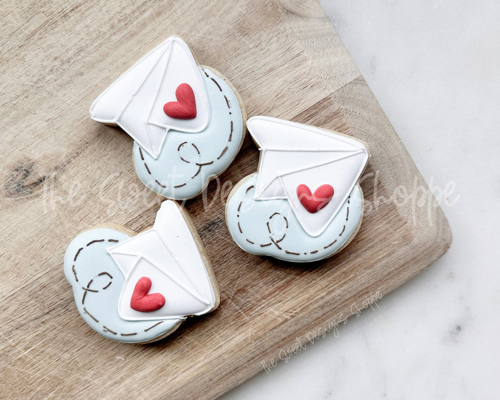 Cookie Cutters - Chunky Paper Plane - Cookie Cutter - The Sweet Designs Shoppe - TSDS - - ALL,chunky,Cookie Cutter,paper plane,Promocode,School,School / Graduation,STL,Sweets,transportation,valentine,Valentines