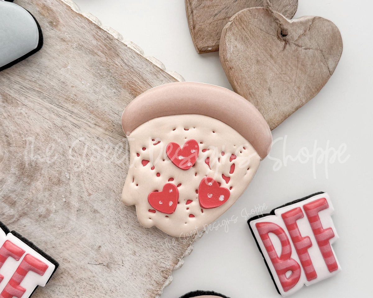 Cookie Cutters - Chunky Pizza - Cookie Cutter - The Sweet Designs Shoppe - TSDS - - ALL,Birthday,chunky,Cookie Cutter,Food,Food & Beverages,Food and Beverage,Party,pool party,Promocode,STL,valentine,Valentines