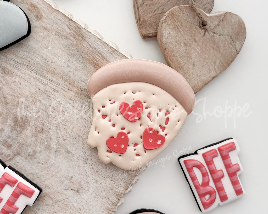 Cookie Cutters - Chunky Pizza - Cookie Cutter - The Sweet Designs Shoppe - - ALL, Birthday, chunky, Cookie Cutter, Food, Food & Beverages, Food and Beverage, new, Party, pool party, Promocode, STL, valentine, Valentines