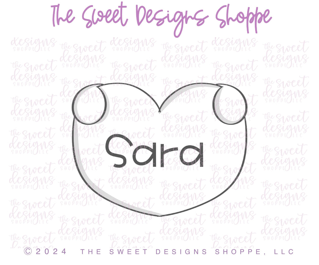 Cookie Cutters - Chunky Robot Face & Heart with Arms Set - Set of 2 - Cookie Cutters - The Sweet Designs Shoppe - TSDS - - ALL,Cookie Cutter,Love,Promocode,regular sets,set,STL,valentine,Valentines