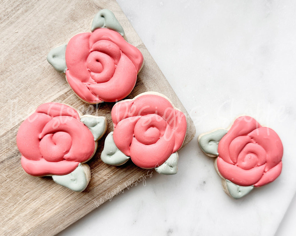 Cookie Cutters - Chunky Rose - Cookie Cutter - The Sweet Designs Shoppe - - ALL, chunky flower, Cookie Cutter, Flower, Flowers, Nature, new, Promocode, STL, valentine, Valentines, valentines chunky, valentines flowers