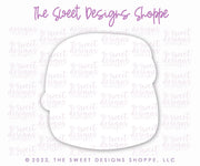 Cookie Cutters - Chunky Santa Face - Cookie Cutter - The Sweet Designs Shoppe - TSDS - - advent,Advent Calendar,ALL,Christmas,Christmas / Winter,Christmas Cookies,claus,clause,Cookie Cutter,Promocode,Santa Claus,STL