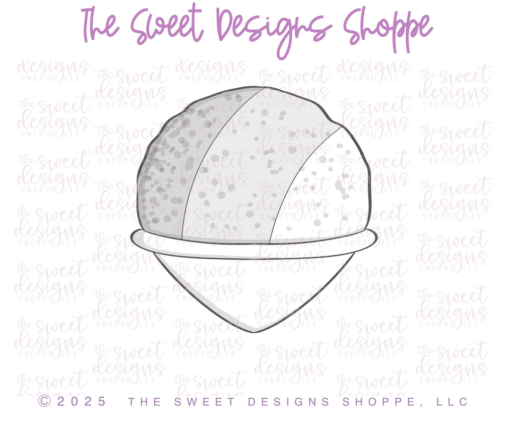 Cookie Cutters - Chunky Shaved Ice - Cookie Cutter - The Sweet Designs Shoppe - TSDS - - 4th,4th July,4th of July,ALL,Cookie Cutter,Patriotic,pool,pool party,Promocode,STL,Summer,Sweet,Sweets