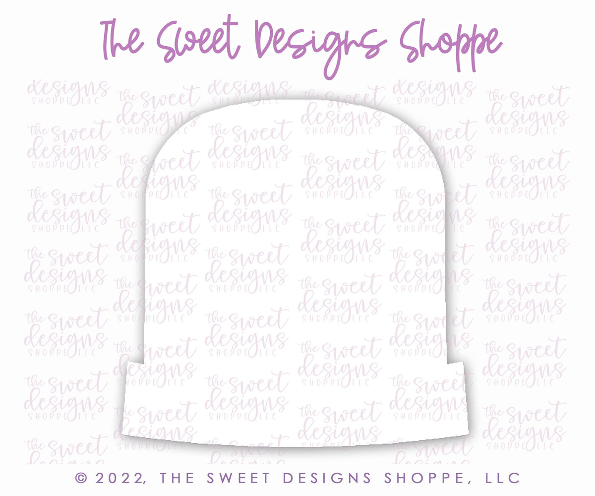 Cookie Cutters - Chunky Snow Globe - Cookie Cutter - The Sweet Designs Shoppe - TSDS - - advent,Advent Calendar,ALL,Christmas,Christmas / Winter,Christmas Cookies,Cookie Cutter,Promocode,snowglobe,STL