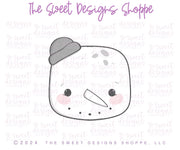 Cookie Cutters - Chunky Snowman Face - Cookie Cutter - The Sweet Designs Shoppe - TSDS - - advent,Advent Calendar,ALL,Christmas,Christmas / Winter,Christmas Cookies,Cookie Cutter,Frosty,Promocode,STL