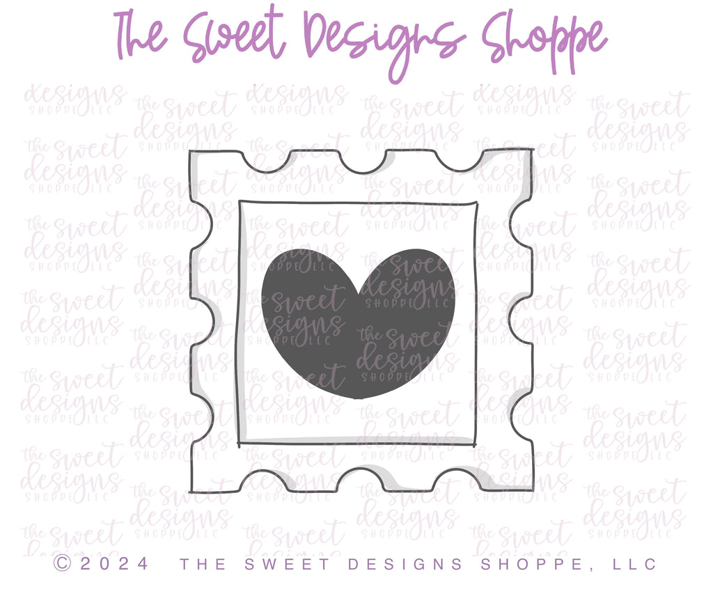 Cookie Cutters - Chunky Stamp - Cookie Cutter - The Sweet Designs Shoppe - - ALL, chunky stamp, Cookie Cutter, new, Promocode, stamp, STL, valentine, Valentines