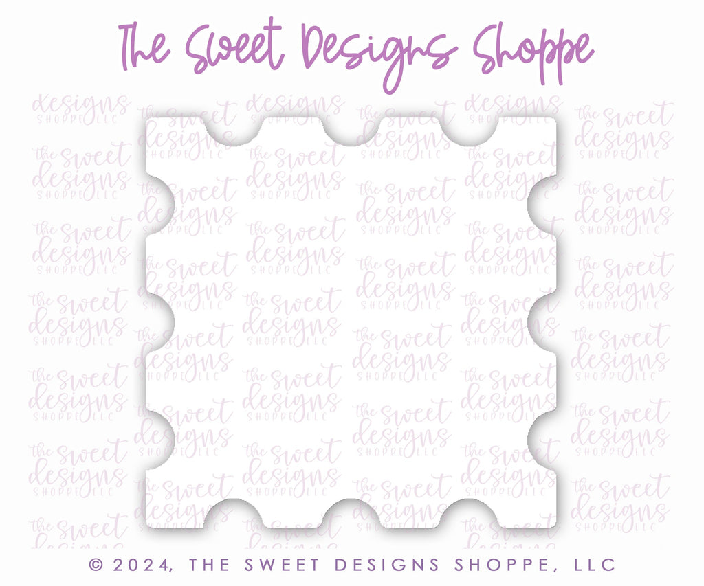 Cookie Cutters - Chunky Stamp - Cookie Cutter - The Sweet Designs Shoppe - - ALL, chunky stamp, Cookie Cutter, new, Promocode, stamp, STL, valentine, Valentines