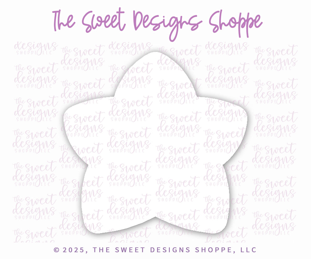 Cookie Cutters - Chunky Star - Cookie Cutter - The Sweet Designs Shoppe - TSDS - - 4th,4th July,4th of July,ALL,Cookie Cutter,Patriotic,Promocode,STL,Summer,USA