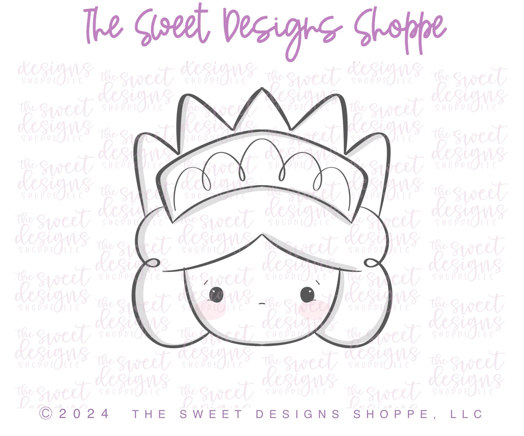 Cookie Cutters - Chunky Statue of Liberty Face - Cookie Cutter - The Sweet Designs Shoppe - TSDS - - 4th,4th July,4th of July,ALL,Cookie Cutter,Patriotic,Promocode,STL,Summer,USA