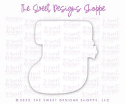 Cookie Cutters - Chunky Stocking - Cookie Cutter - The Sweet Designs Shoppe - TSDS - - advent,Advent Calendar,ALL,Christmas,Christmas / Winter,Christmas Cookies,Cookie Cutter,Promocode,STL