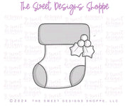 Cookie Cutters - Chunky Stocking - Cookie Cutter - The Sweet Designs Shoppe - TSDS - - advent,Advent Calendar,ALL,Christmas,Christmas / Winter,Christmas Cookies,Cookie Cutter,Promocode,STL