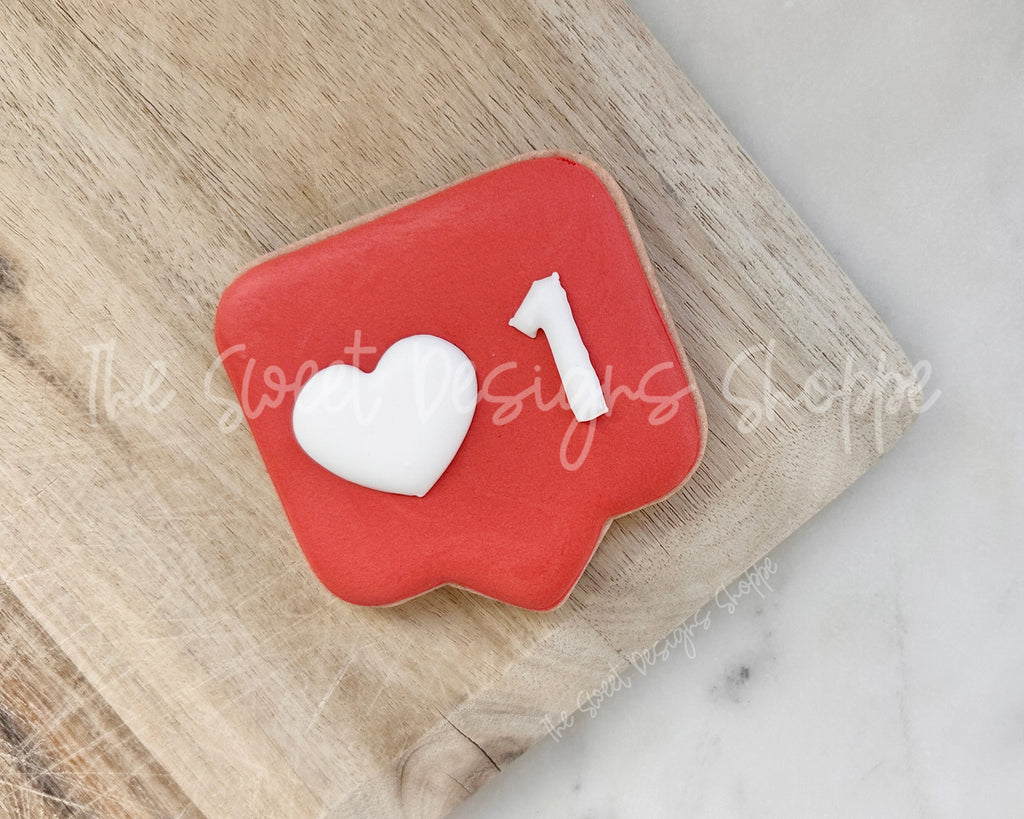 Cookie Cutters - Chunky Text Bubble Plaque - Cookie Cutter - The Sweet Designs Shoppe - - ALL, chunky, Cookie Cutter, new, Plaque, Plaques, PLAQUES HANDLETTERING, Promocode, STL, valentine, Valentines