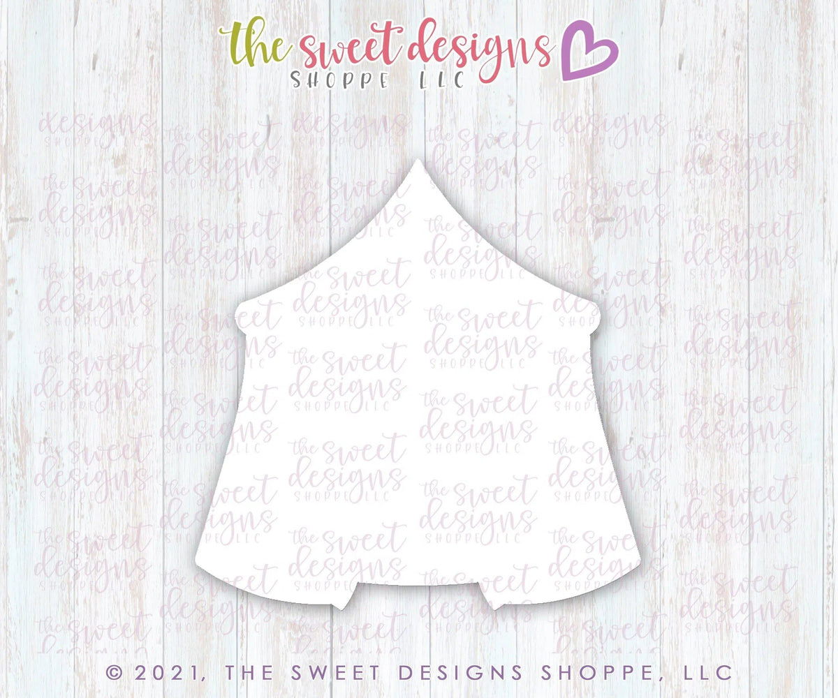 Cookie Cutters - Circus Tent - Cookie Cutter - The Sweet Designs Shoppe - TSDS - - ALL,Birthday,Cookie Cutter,kids,Kids / Fantasy,Misc,Miscelaneous,Miscellaneous,mouse,Promocode,STL,Theme Park