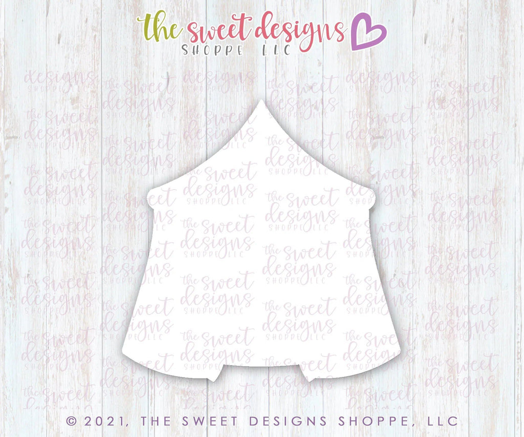 Cookie Cutters - Circus Tent - Cookie Cutter - The Sweet Designs Shoppe - TSDS - - ALL,Birthday,Cookie Cutter,kids,Kids / Fantasy,Misc,Miscelaneous,Miscellaneous,Promocode,STL,Theme Park