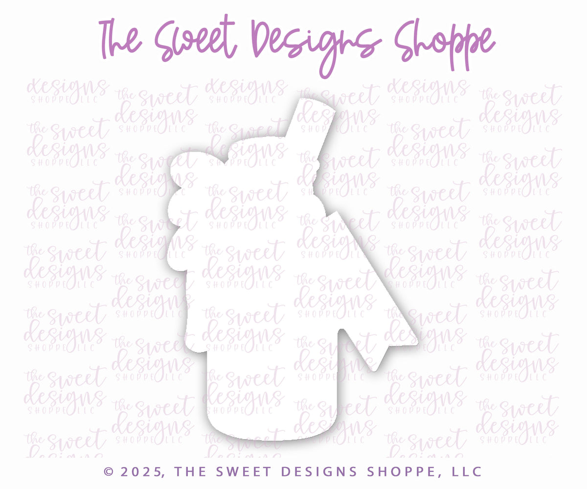 Cookie Cutters - Classic Christmas Cookie Cutter Set - Set of 3- Cookie Cutters - The Sweet Designs Shoppe - TSDS - - ALL,Christmas,Christmas / Winter,claus,clause,Cookie Cutter,PLAQUES HANDLETTERING,Promocode,regular sets,Santa,Santa Claus,Santa Face,set,STL