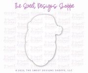 Cookie Cutters - Classic Christmas Cookie Cutter Set - Set of 3- Cookie Cutters - The Sweet Designs Shoppe - TSDS - - ALL,Christmas,Christmas / Winter,claus,clause,Cookie Cutter,PLAQUES HANDLETTERING,Promocode,regular sets,Santa,Santa Claus,Santa Face,set,STL