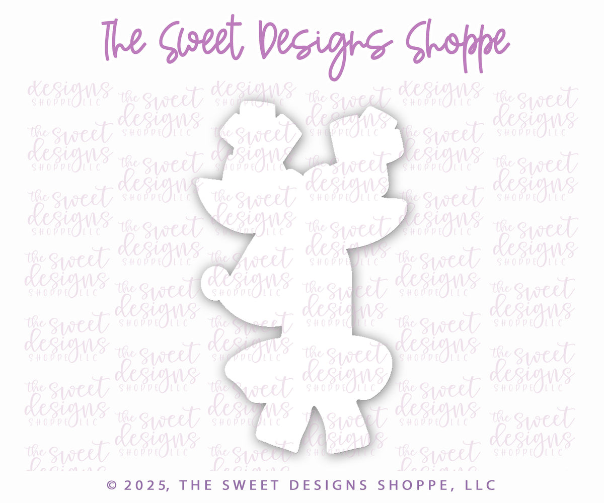 Cookie Cutters - Classic Christmas Cookie Cutter Set - Set of 3- Cookie Cutters - The Sweet Designs Shoppe - TSDS - - ALL,Christmas,Christmas / Winter,claus,clause,Cookie Cutter,PLAQUES HANDLETTERING,Promocode,regular sets,Santa,Santa Claus,Santa Face,set,STL