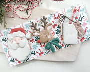 Cookie Cutters - Classic Christmas Cookie Cutter Set - Set of 3- Cookie Cutters - The Sweet Designs Shoppe - TSDS - - ALL,Christmas,Christmas / Winter,claus,clause,Cookie Cutter,PLAQUES HANDLETTERING,Promocode,regular sets,Santa,Santa Claus,Santa Face,set,STL