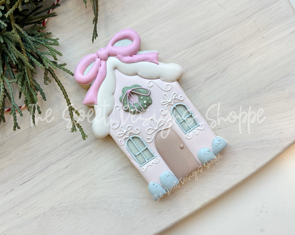 Cookie Cutters - Classic Christmas Gingerbread House - Cookie Cutter - The Sweet Designs Shoppe - TSDS - - ALL,Christmas,Christmas / Winter,Cookie Cutter,ginger bread,gingerbread,GingerHouse,new,Promocode,STL