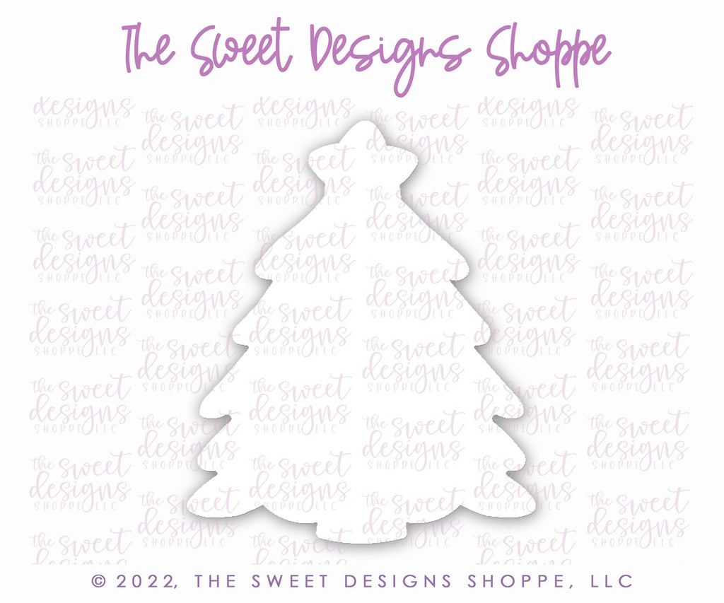 Cookie Cutters - Classic Christmas Tree - Cookie Cutter - The Sweet Designs Shoppe - - advent, Advent Calendar, ALL, Christmas, Christmas / Winter, Christmas Cookies, Christmas Tree, Cookie Cutter, Nature, new, Promocode, STL, Tree, Trees, Trees Leaves and Flowers