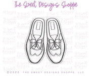 Cookie Cutters - Classic Dad Shoes - Cookie Cutter - The Sweet Designs Shoppe - TSDS - - Accesories,Accessories,accessory,ALL,Clothing / Accessories,Cookie Cutter,dad,Father,father's day,grandfather,mother,Promocode,Shoe,Shoes,STL
