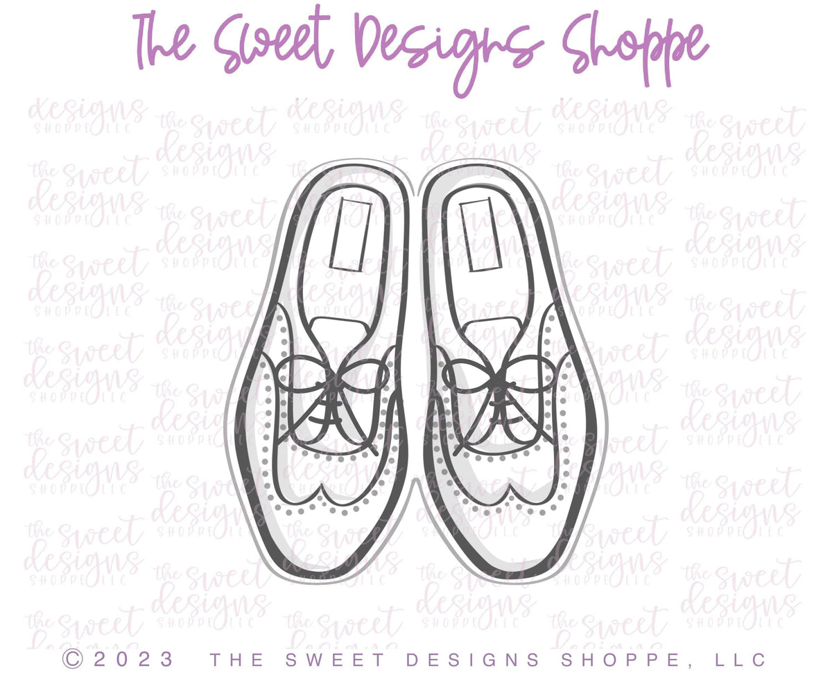 Cookie Cutters - Classic Dad Shoes - Cookie Cutter - The Sweet Designs Shoppe - TSDS - - Accesories,Accessories,accessory,ALL,Clothing / Accessories,Cookie Cutter,dad,Father,father's day,grandfather,mother,Promocode,Shoe,Shoes,STL