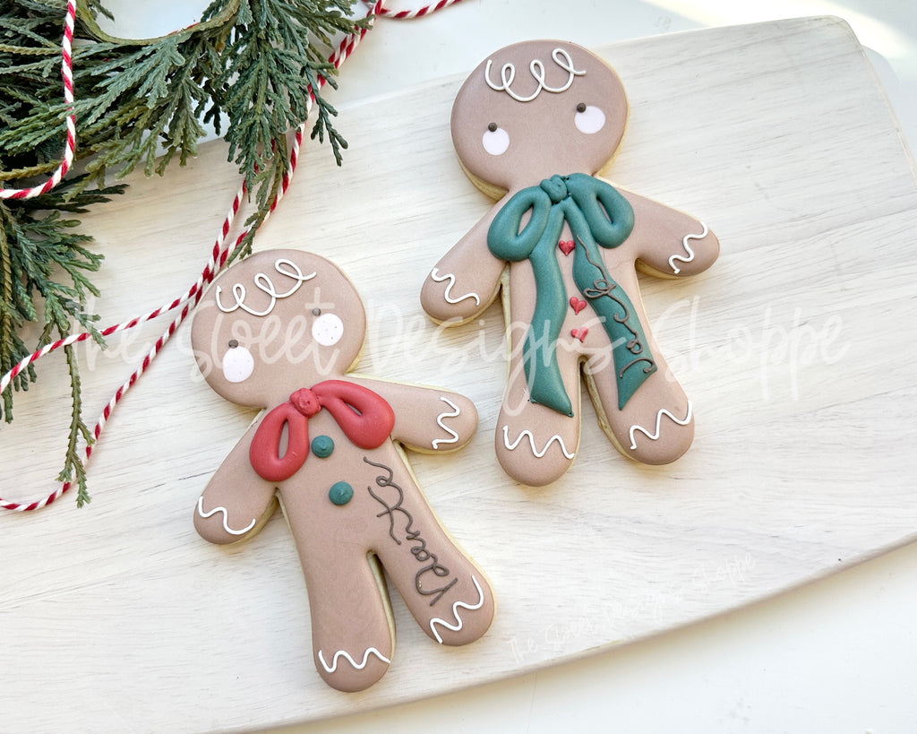 Cookie Cutters - Classic Gingerbread Boy - Cookie Cutter - The Sweet Designs Shoppe - TSDS - - ALL,Christmas,Christmas / Winter,Cookie Cutter,Ginger boy,ginger bread,Ginger girl,Gingerboy,gingerbread,gingerbread man,Gingergirl,new,Promocode,STL