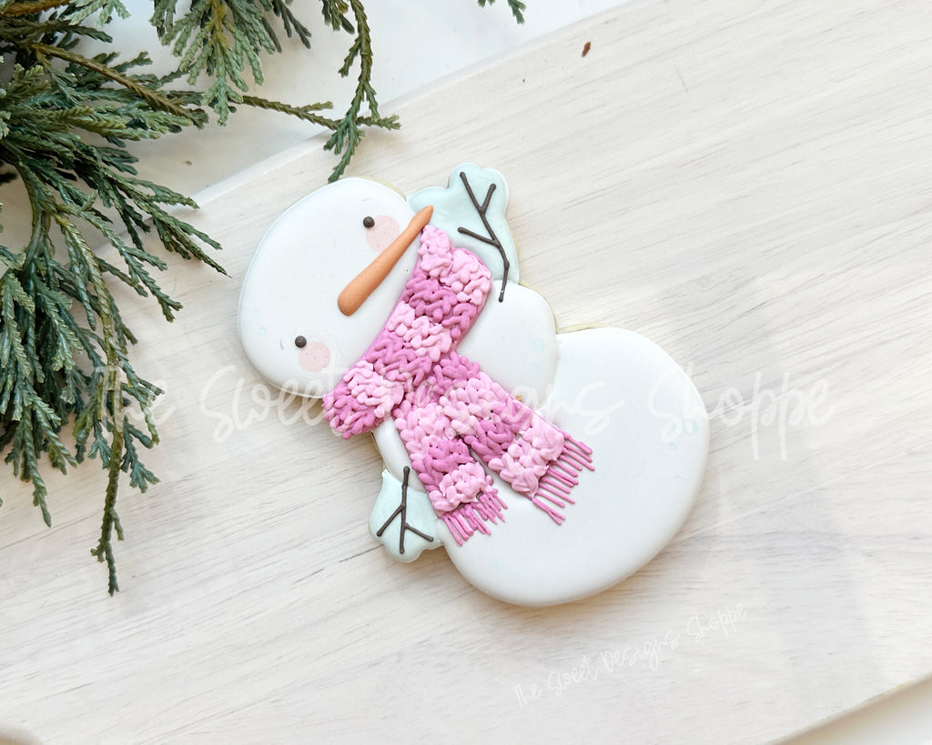 Cookie Cutters - Classic Snowman - Cookie Cutter - The Sweet Designs Shoppe - TSDS - - ALL,Christmas,Christmas / Winter,Cookie Cutter,new,Promocode,Snowman,STL