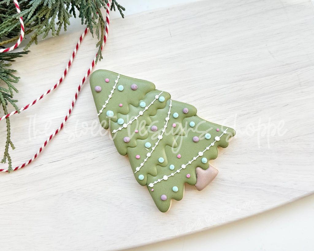 Cookie Cutters - Classic Tall Christmas Tree - Cookie Cutter - The Sweet Designs Shoppe - TSDS - - ALL,Christmas,Christmas / Winter,Cookie Cutter,Nature,new,Promocode,STL