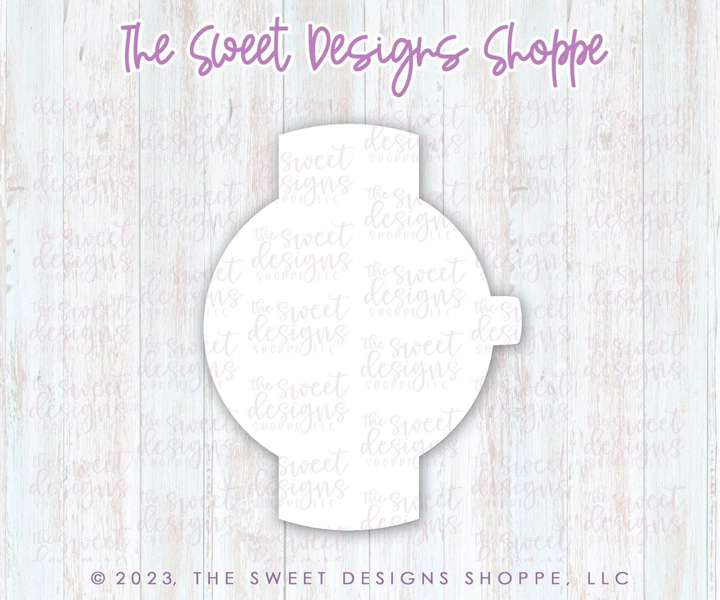 Cookie Cutters - Classic Watch - Cookie Cutter - The Sweet Designs Shoppe - TSDS - - Accesories,ALL,clock,Cookie Cutter,dad,Father,father's day,grandfather,Misc,Miscelaneous,Miscellaneous,Promocode,sports,watch