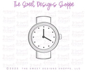 Cookie Cutters - Classic Watch - Cookie Cutter - The Sweet Designs Shoppe - TSDS - - Accesories,ALL,clock,Cookie Cutter,dad,Father,father's day,grandfather,Misc,Miscelaneous,Miscellaneous,Promocode,sports,STL,watch