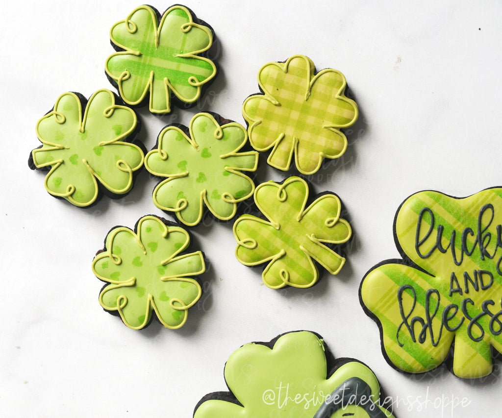 Cookie Cutters - Clover - Cookie Cutter - The Sweet Designs Shoppe - TSDS - - ALL,Cookie Cutter,Holiday,Leaf,Nature,patrick,patrick's,Promocode,Shamrock,ST PATRICK,St. Pat,St. Patricks