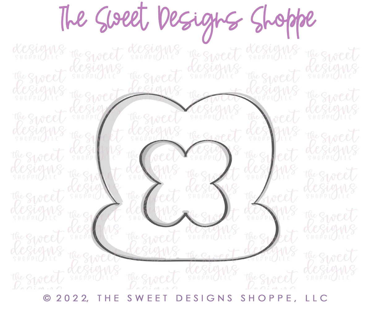 Cookie Cutters - Clover - St Patrick's Charm - Cookie Cutter - The Sweet Designs Shoppe - TSDS - - ALL,Cookie Cutter,Flower,Flowers,Holiday,Leaves and Flowers,patrick,patrick's,Promocode,ST PATRICK,St. Patricks,Trees Leaves and Flowers,Woodlands Leaves and Flowers