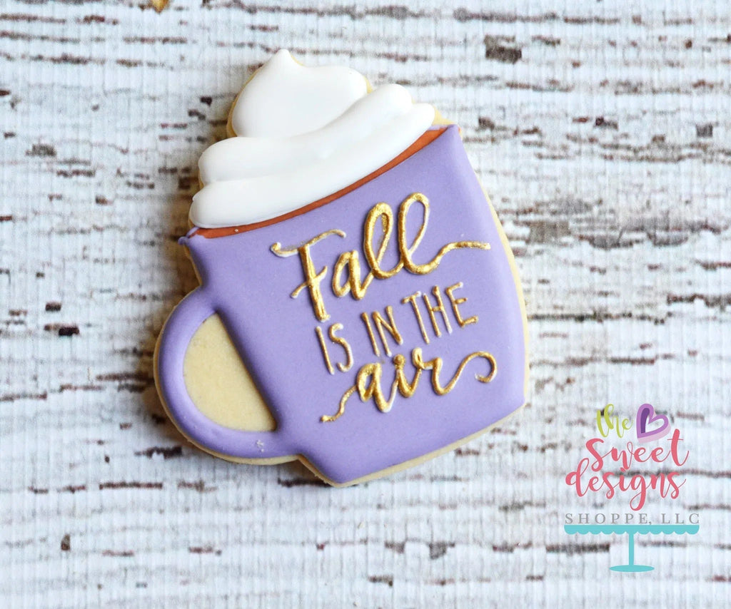Cookie Cutters - Coffee Cup With Whip V2 - Cookie Cutter - The Sweet Designs Shoppe - TSDS - - ALL,Christmas,Christmas / Winter,ChristmasTop15,Coffee,Cookie Cutter,Fall,Fall / Halloween,Fall / Thanksgiving,Food,Food & Beverages,Food and Beverage,mug,mugs,Promocode,STL,thanksgiving