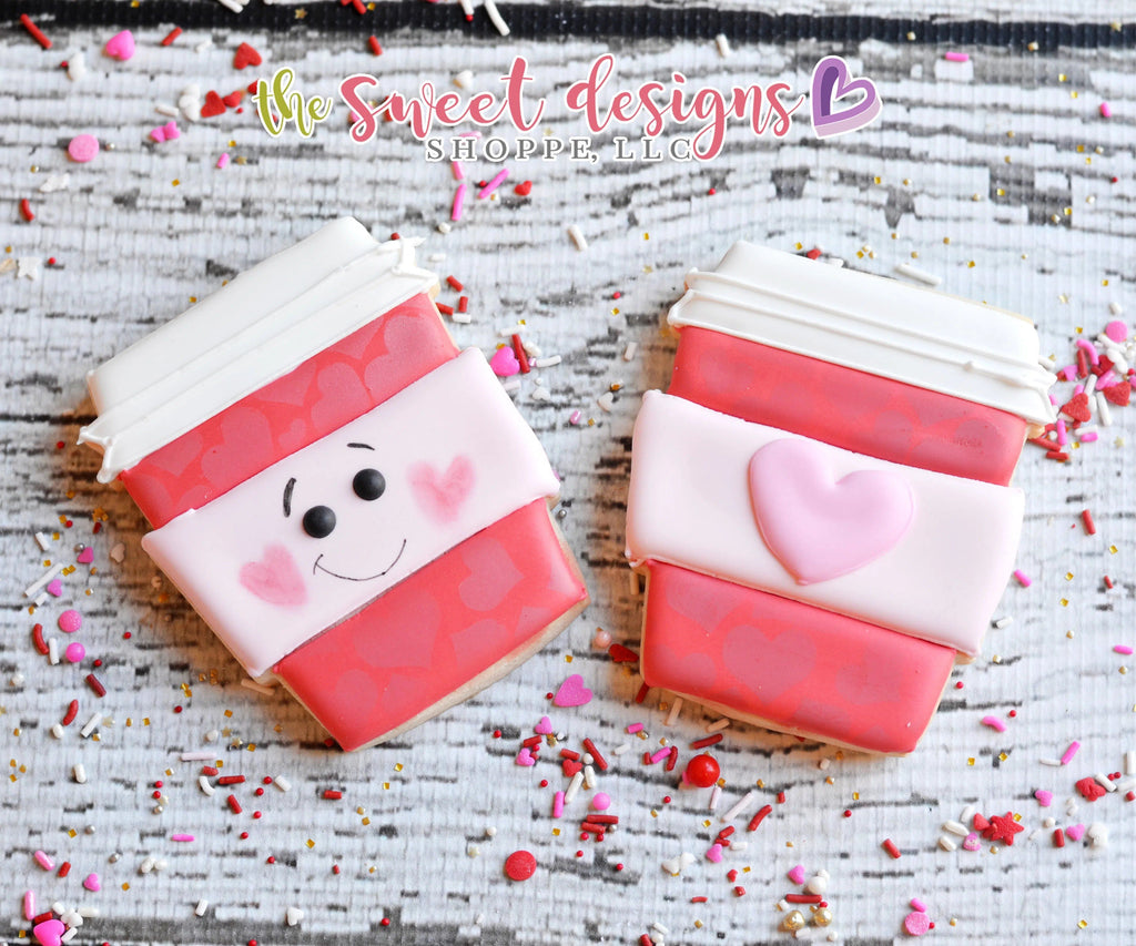 Cookie Cutters - Coffee Paper Cup - Short - Cookie Cutter - The Sweet Designs Shoppe - TSDS - - ALL,Christmas,Christmas / Winter,Coffee,Cookie Cutter,Fall,Fall / Halloween,Fall / Thanksgiving,Food,Food & Beverages,Food and Beverage,Halloween,Latte,Nurse,Nurse Appreciation,Promocode,STL,Teacher,Teacher Appreciation,thanksgiving,Valentines