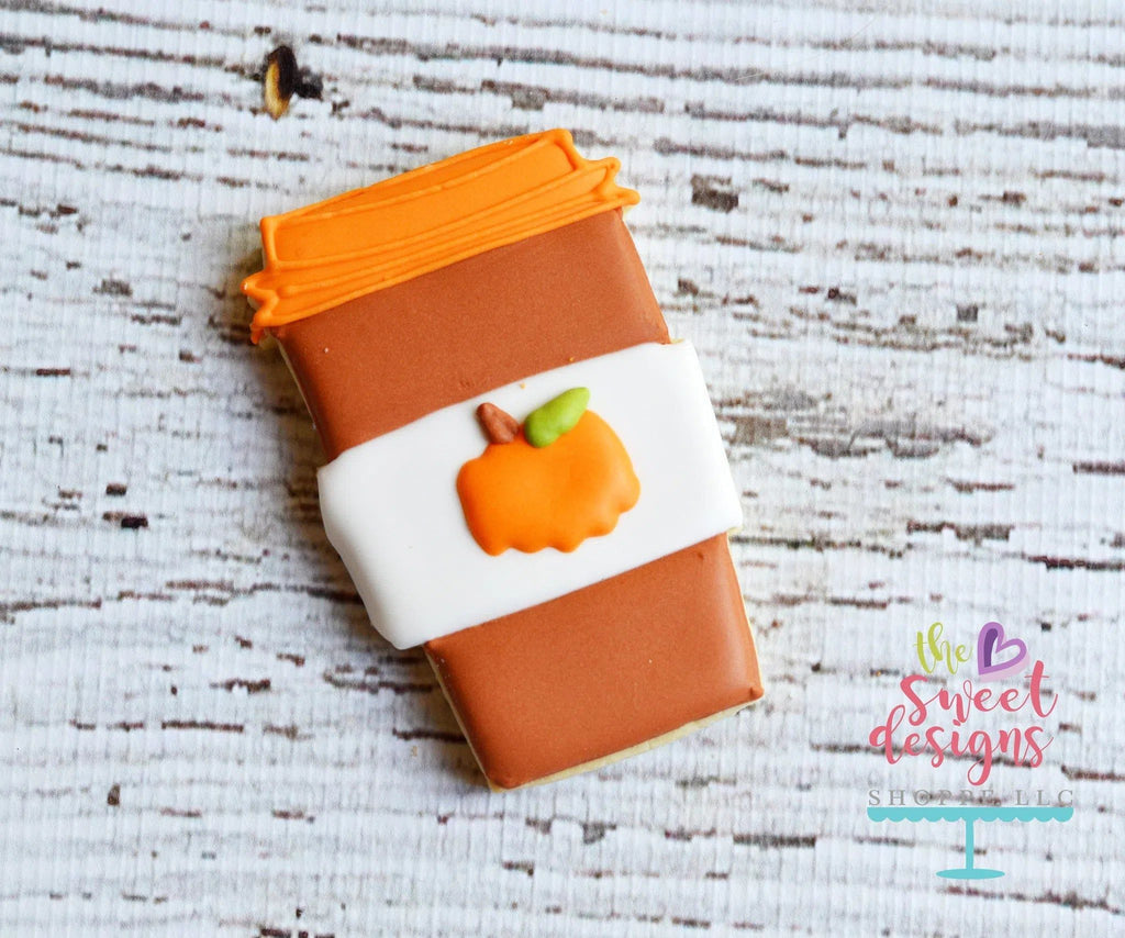 Cookie Cutters - Coffee Paper Cup V2 - Cookie Cutter - The Sweet Designs Shoppe - TSDS - - ALL,Christmas,Christmas / Winter,Coffee,Cookie Cutter,Fall,Fall / Halloween,Fall / Thanksgiving,Food,Food & Beverages,Food and Beverage,Grad,graduations,Latte,mug,mugs,Nurse,Nurse Appreciation,Promocode,School,School / Graduation,STL,Teacher,Teacher Appreciation,thanksgiving,Valentines