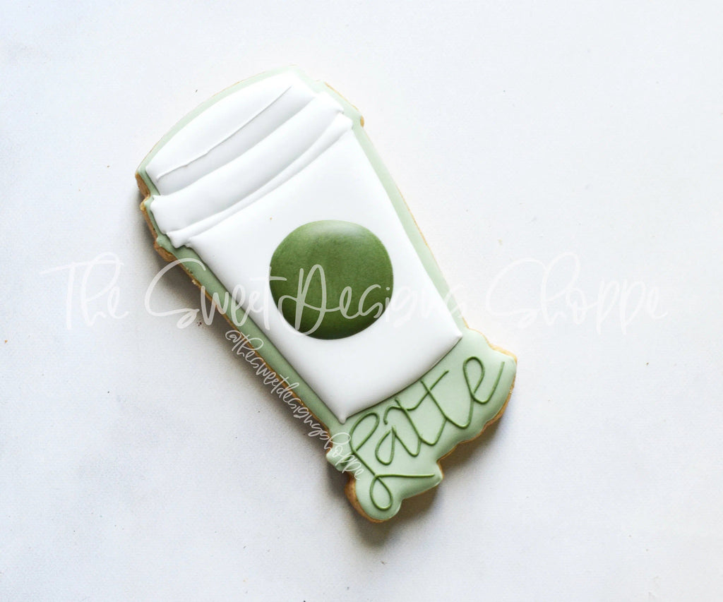 Cookie Cutters - Coffee Sticker Cookie - Cookie Cutter - The Sweet Designs Shoppe - TSDS - - ALL,beverage,beverages,Cookie Cutter,Fall,Fall / Thanksgiving,Food and Beverage,Food beverages,Plaque,Plaques,PLAQUES HANDLETTERING,Promocode,Sweet,Sweets