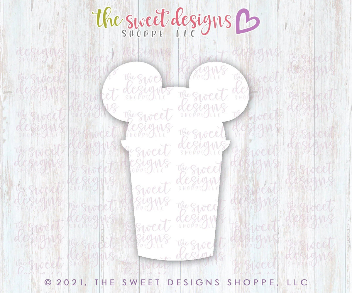 Cookie Cutters - Coffee Theme Park Snack - Cookie Cutter - The Sweet Designs Shoppe - TSDS - - ALL,Birthday,Cookie Cutter,Food,Food and Beverage,Food beverages,kids,Kids / Fantasy,mouse,Promocode,STL,summer,Sweet,Sweets,Theme Park,Travel