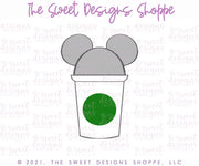 Cookie Cutters - Coffee Theme Park Snack - Cookie Cutter - The Sweet Designs Shoppe - TSDS - - ALL,Birthday,Cookie Cutter,Food,Food and Beverage,Food beverages,kids,Kids / Fantasy,mouse,Promocode,STL,summer,Sweet,Sweets,Theme Park,Travel