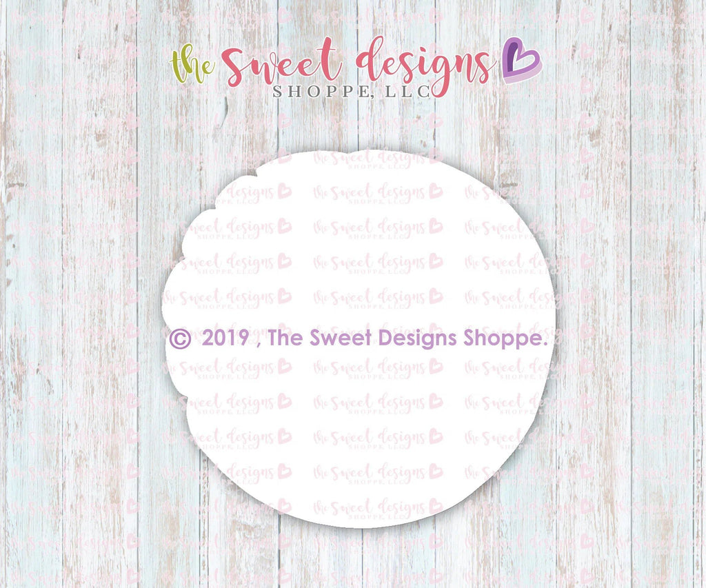 Cookie Cutters - Concha - Cookie Cutter - The Sweet Designs Shoppe - - ALL, Cookie Cutter, Food, Mexico, Pan Dulce, Promocode, Sweet, Sweets