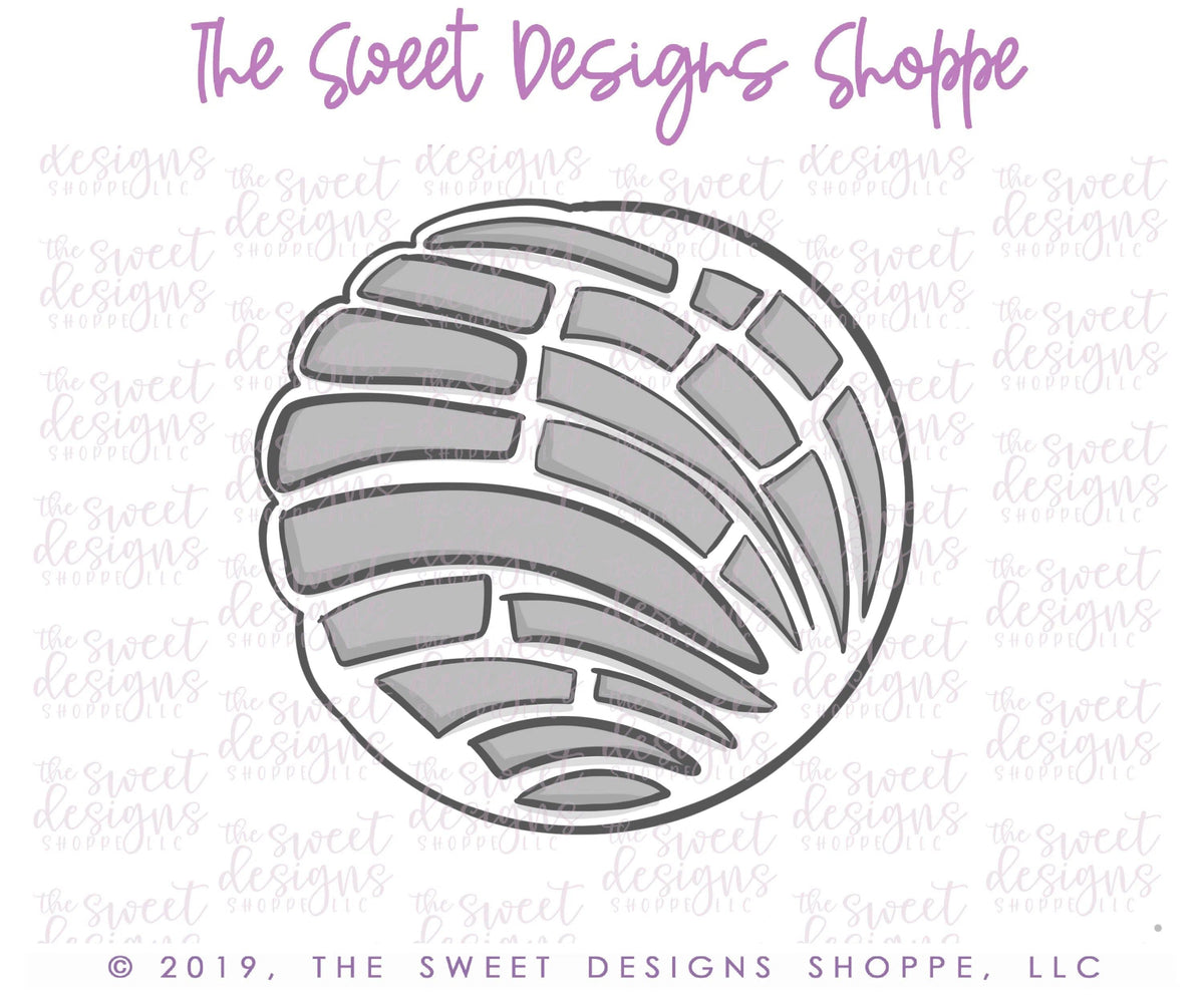 Cookie Cutters - Concha - Cookie Cutter - The Sweet Designs Shoppe - TSDS - - ALL,Cookie Cutter,Food,Mexico,Pan Dulce,Promocode,Sweet,Sweets