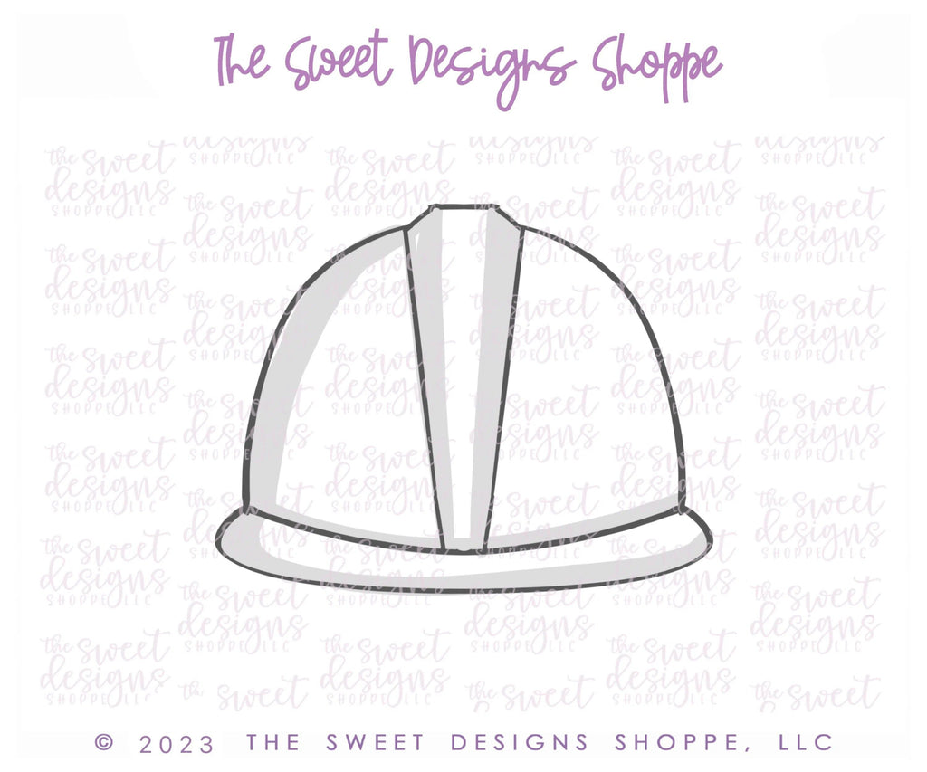 Cookie Cutters - Construction Helmet - Cookie Cutter - The Sweet Designs Shoppe - TSDS - - ALL,construction,Cookie Cutter,Kids / Fantasy,Promocode,transportation,travel