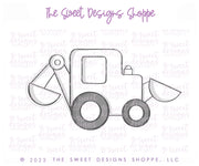 Cookie Cutters - Construction Set - Set of 4 - Cookie Cutters - The Sweet Designs Shoppe - TSDS - - ALL,Birthday,construction,Cookie Cutter,kids,Kids / Fantasy,Mini Sets,Promocode,regular sets,Roads,set,STL,transportation