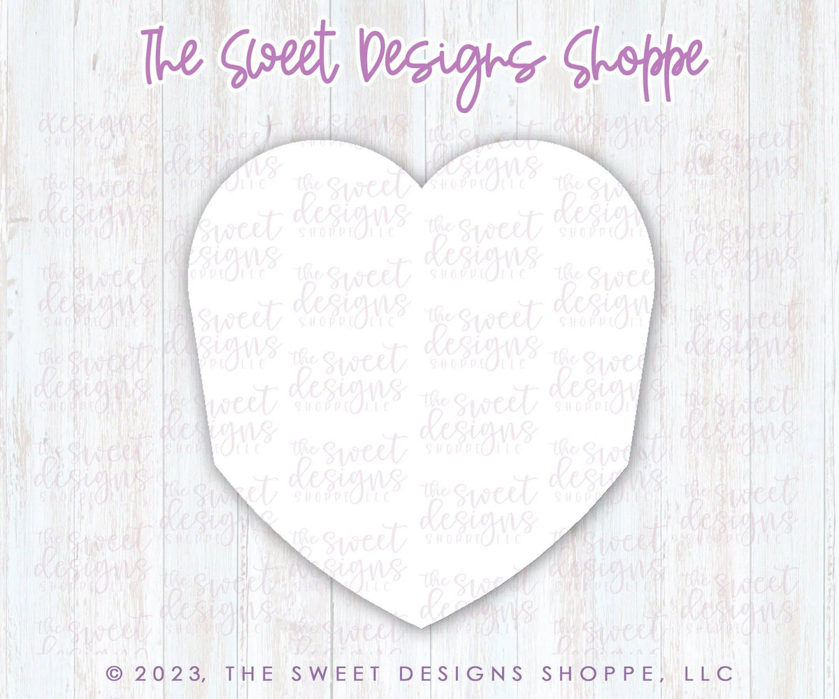 Cookie Cutters - Conversation Heart ISO View - Cookie Cutter - The Sweet Designs Shoppe - TSDS - - ALL,conversation heart,Cookie Cutter,Heart,Hearts,Holiday,love,Plaque,Promocode,STL,valentine,valentines