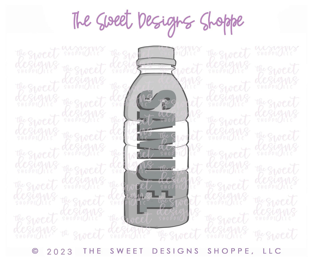 Cookie Cutters - Cool Drink Bottle - Cookie Cutter - The Sweet Designs Shoppe - TSDS - - Accesories,Accessories,accessory,ALL,Clothing / Accessories,construction,Cookie Cutter,Kids / Fantasy,Miscellaneous,Promocode,sports,travel,water