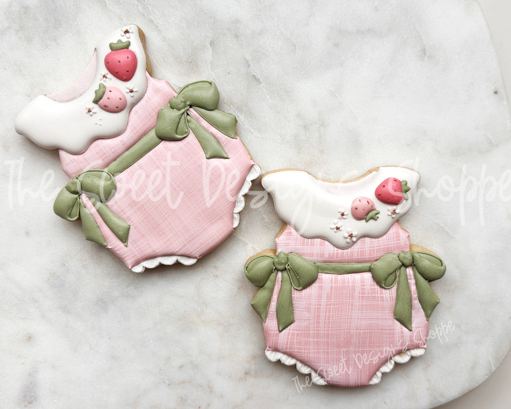 Cookie Cutters - Coquette Baby Romper - Cookie Cutter - The Sweet Designs Shoppe - TSDS - - ALL,Baby,Baby / Kids,Baby Boy,baby girl,baby shower,baby toys,babyshower,Clothes,clothing,Clothing / Accessories,Cookie Cutter,Onesie,onsie,Promocode,STL