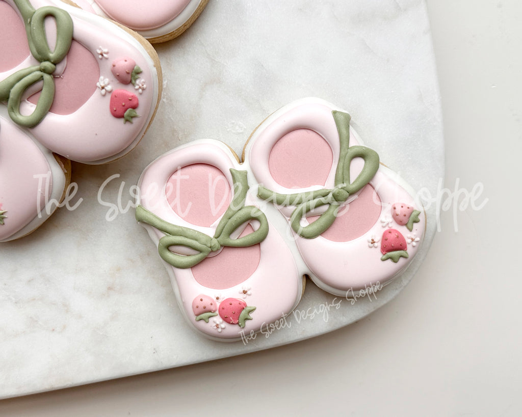 Cookie Cutters - Coquette Baby Shoes - Cookie Cutter - The Sweet Designs Shoppe - TSDS - - ALL,Baby,Baby / Kids,Baby Boy,baby girl,baby shower,baby toys,babyshower,Cookie Cutter,Promocode,STL